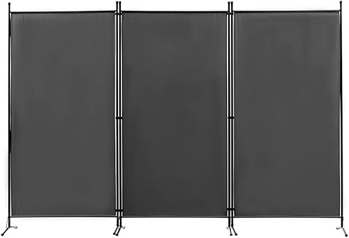 Miniatura 7 de 3 Panel Room Divider, Folding Partition Privacy Screens, 6FT Tall Freestanding Room Dividers Room Separator Home Office Walls Dividers,102" W x 71"