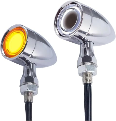 Luz trasera para motocicleta chopper para renovar luces de freno e intermitentes