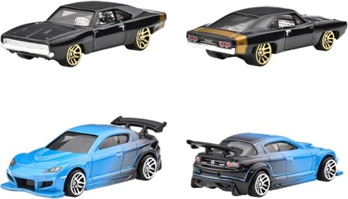 Hot Wheels 10 Pack Vehículos Fast and Furious 1:64 miniatura 4
