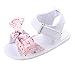 Toygogo Recién Nacido Al Aire Libre Princesa Casual Verano Zapatos Sandalias Antideslizante Suela Suave 0-18M - Rosado, 7-12 meses