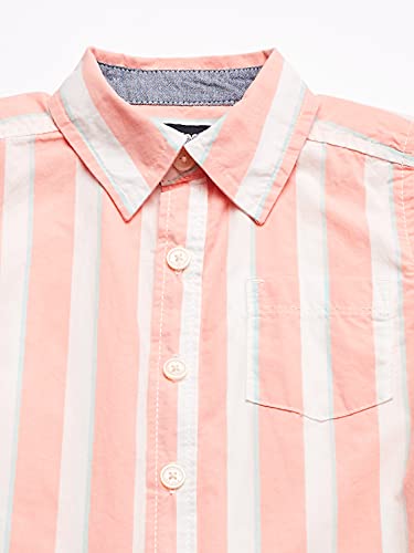 Oshkosh B'gosh Boys' Woven Buttonfront, Red/White Stripe, 3T #TOP1