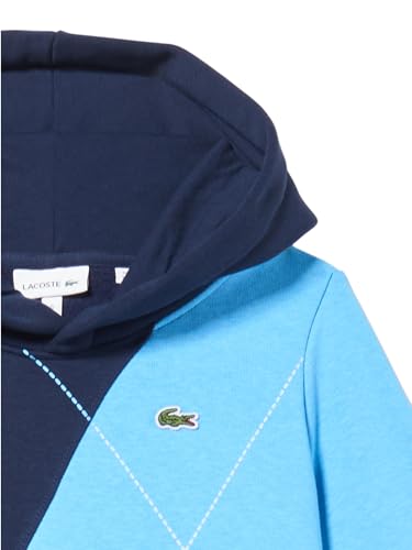 Lacoste Boys' Argyle Motif Hoodie2