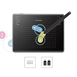 ★ Área de trabajo: la tableta gráfica Huion H430P está disponible para usuarios diestros y zurdos. Y el área activa para Windows y Mac es de 4.8 x 3 pulgadas, para el dispositivo Android es de 3 X 1.87 pulgadas, y para algunos dispositivos, la función "OTG" en "Configuración" debe estar habilitada antes de su uso.