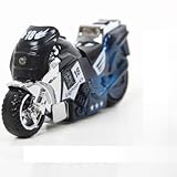 Flameless Lighter Windproof Smoking Motorcycle Style Lighter w/Light - One Lighter (Color and Design May Vary)