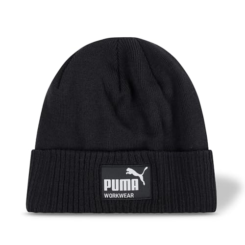 PUMA Workwear Mütze Herren Winter Beanie - Strickmütze mit...