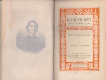 Hardcover History of Florence Book
