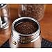 Geesta Premium Crystal Glass-Top Stovetop Espresso Moka Pot - 4/6/ 9 Cups - Stainless Steel Coffee Maker- 160ml/5.6oz/4 cup (espresso cup=40ml)