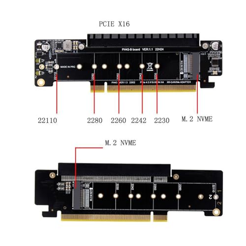 Tarjeta PCIE 4.0 de expansión dividida carril 8+4+4 para rendimiento PC 5