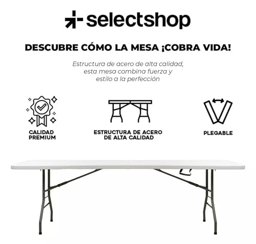 El mejor review de Mesa plegable 2 metros para comprar hoy. 2 El mejor review de Mesa plegable 2 metros para comprar hoy. 2