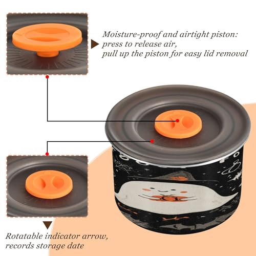Contenedor para café de acero inoxidable 900 ml diseño Halloween miniatura 3