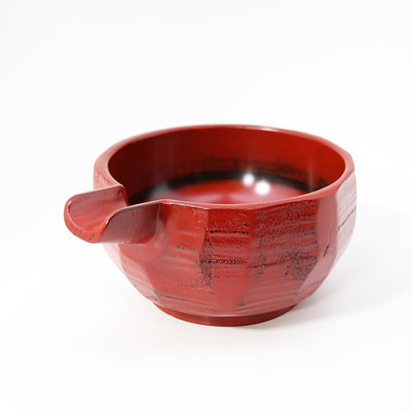 Amazon.co.jp: 片口 はつり 根来 大 木製 漆器 酒器 漆塗り かたくち