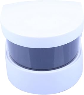 Mobestech Cordless Jewelry Cleaner Mini Intelligent Control Bath for Dentures Jewelry Deep Cleaning Machine for Personal and Battery Not Included
