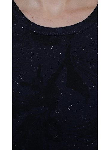 Image of LE BOURGEOIS Women Loose Fit Round Neck Short Sleeve Cotton Crop Top