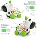 Musical Cow Toys for 1+ Year Old Boy Girl, Bilingual Baby Toy 6-12-18 Month, 1 Year Old Boy Toys, 1 Year Old Girl Gift, Learning Toddler Toy Age 1-2, First Christmas 1st Birthday Gift