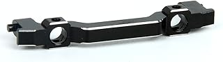 LCX Racing 1/24th RC Crawler Car CNC Machined Aluminum Front Bumper Mount Front Bumper Bracket for Axial SCX24 JLU Wrangler AXI00002, Upgrades Parts Accessories