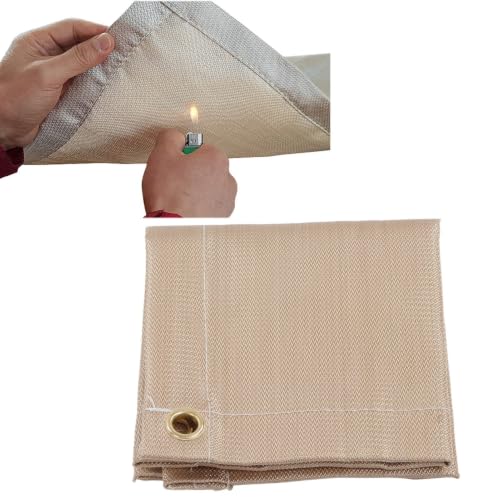 Tapis fibre verre résistant chaleur BBQ camping