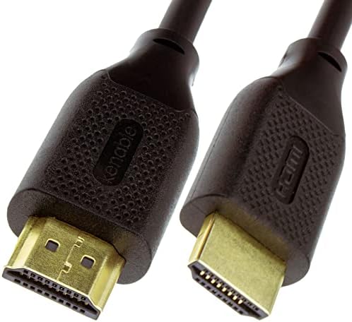 kenable HDMI Cable 2.0 High Speed Lead for LED/OLED/QLED TV 4K HDR Ethernet GOLD 1m [1 metres]