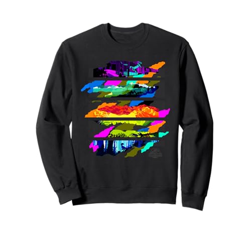 Sweat Jurassic World Fallen Kingdom Landscape cadeau parfait pour anniversaire de passionné