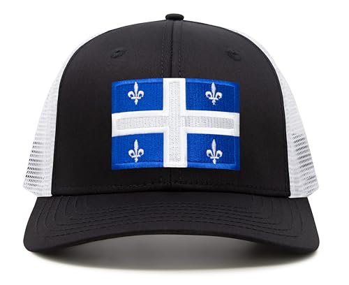 Image of International Tie State Hat for Men and Women, Adjustable Snapback Trucker Baseball Cap with Embroidered Patch