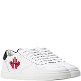 DSquared Zapatilla Uomo, White, 42 2/3 EU