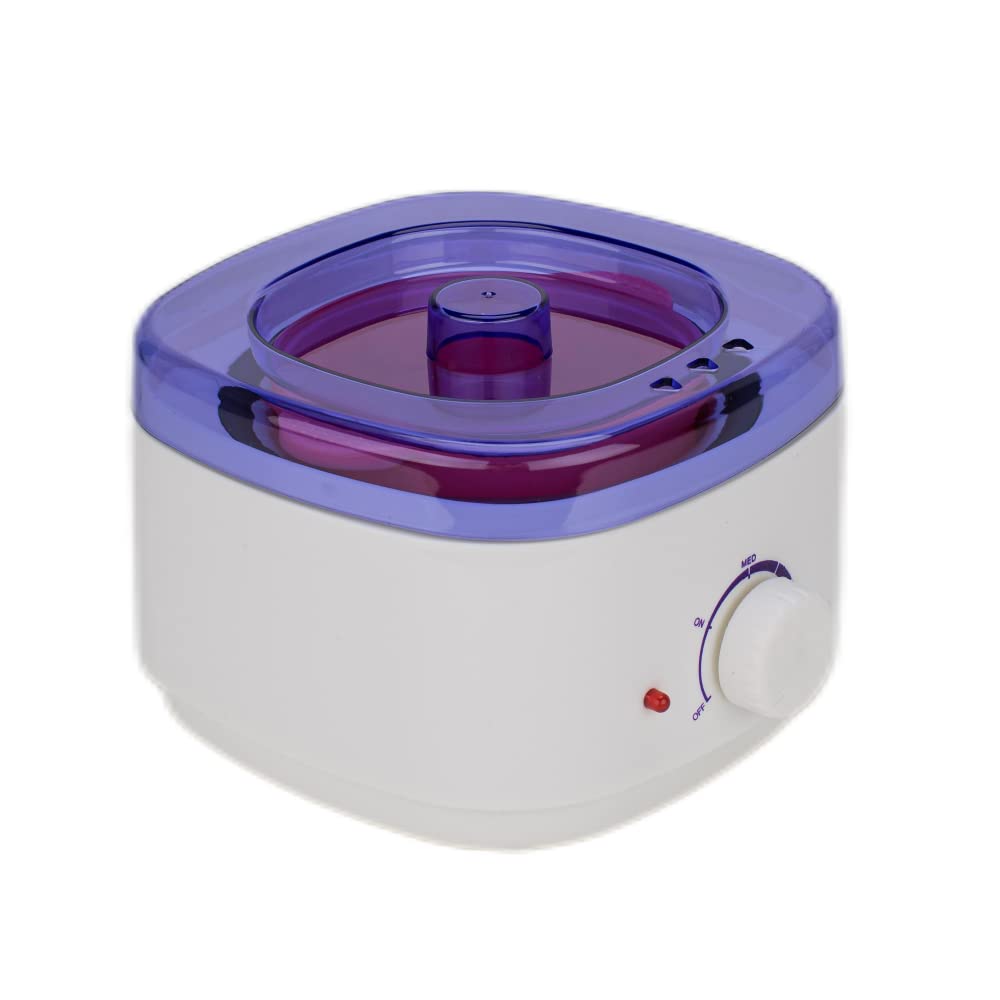 Kit per ceretta Set di cera adatto per pelli sensibili, riscaldatore di cera dura per la depilazione elettrico di fascia alta, set di riscaldatori per cera digitale adatto per viso, corpo, braccia e