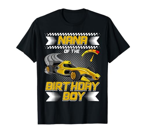 Nana of the Birthday Boy Race Car Party Family Matching T�V���c