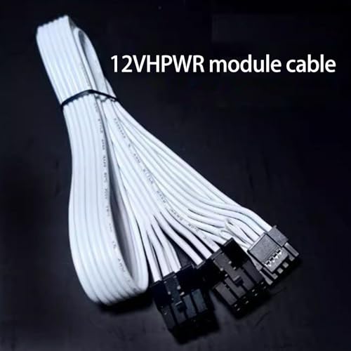 Câble 12VHPWR Double 8pin à 16pin PCIe 5.0 50cm pour Alimentation GPU