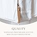 Hayden Hill Luxury Organic Cotton Garment Storage Bag - Short 40 Inch - Breathable Hanging Clothes Bag for Short Dresses, Jackets & Suit Bags for Closet Storage - Certified Carbon Neutral