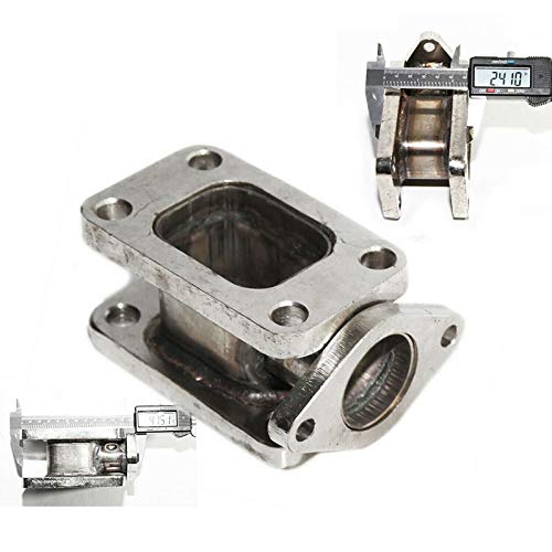 T3 to T3 Turbo Manifold Flange Adapter Conversion w/38mm Wastegate Flange