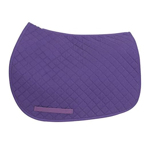 TuffRider Basic All Purpose Saddle Pad Purple
