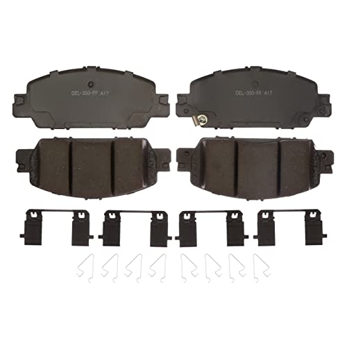 Plaquettes de frein ACDelco 17D1860CH kit de remplacement disque avant