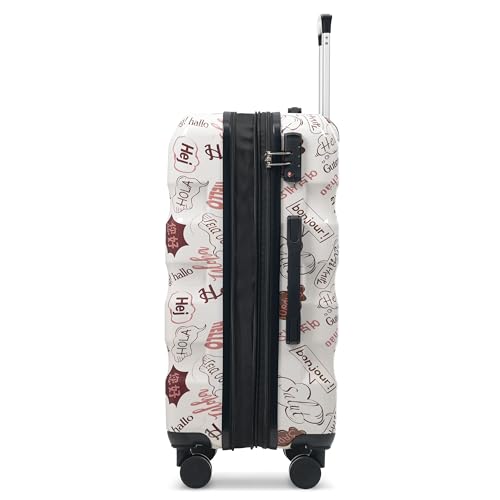 28 Inch Large Luggage with Dual 360° Spinner Wheels, TSA Lock, ABS Hardshell Luggage, Airline Approved Lightweight Durable Polypropylene4