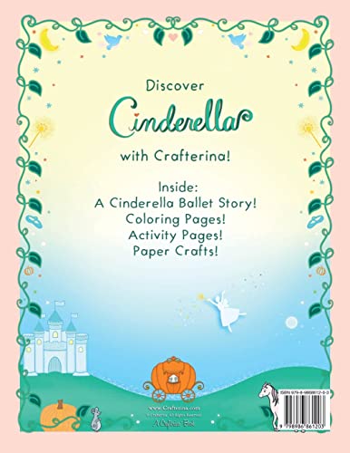 Cinderella Coloring & Craft Book