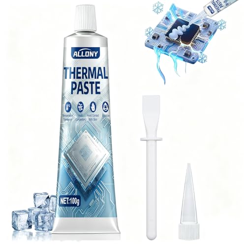 Allony Thermal Paste, Pâte Thermique Processeur, Refroidisseur Processeur, Pâte Thermique,...