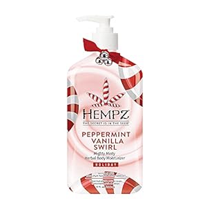 Peppermint Vanilla Swirl Herbal Body Moisturizer 17 oz.