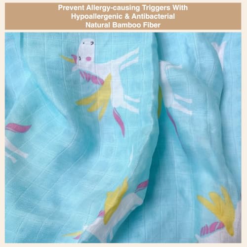 Image of DOTMOM Premium Organic Bamboo Baby Swaddle Wrapper Receiving Blanket | Hypoallergenic, Antibacterial & Highly Breathable, Super Soft Receiving Wrap Essential For New Born Baby