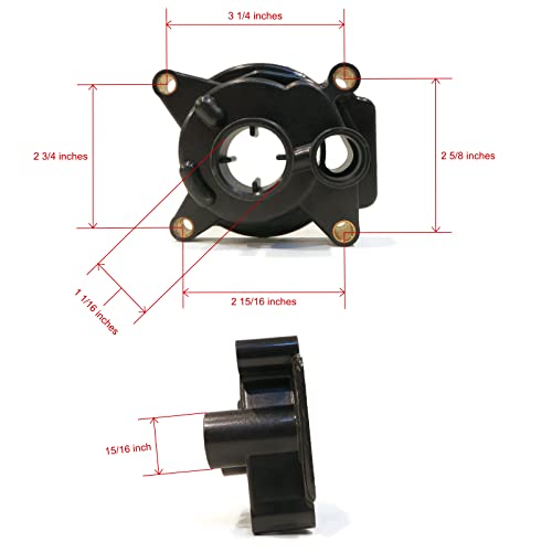 Image of The ROP Shop Water Pump Kit for Johnson, Evinrude, OMC, BRP 0439077, 439077, 0396933, 396933
