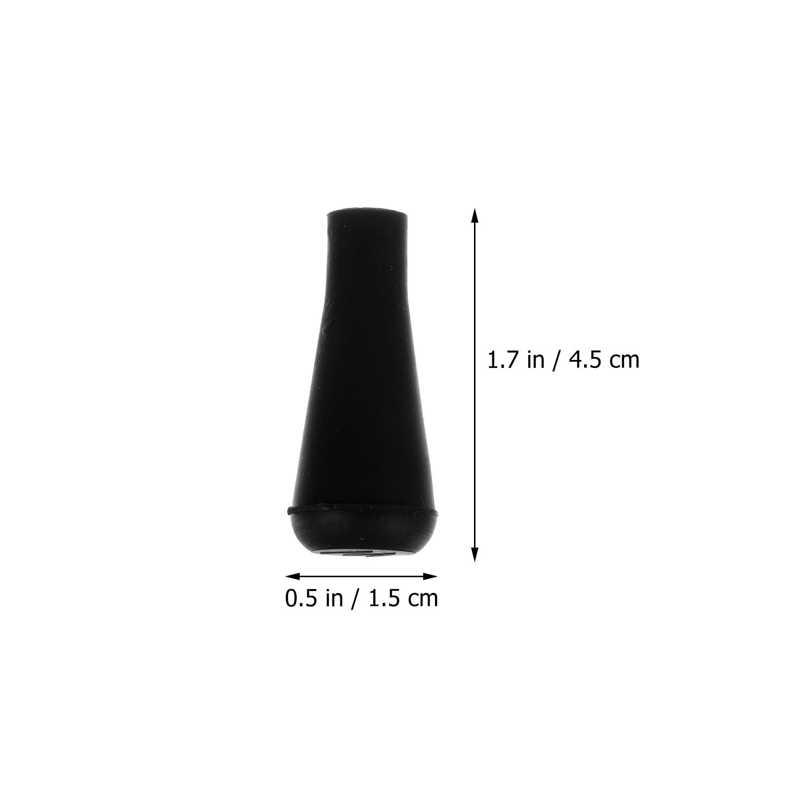 VANZACK Punte di Freccia in Gomma 6Mm 5 Pezzi per Tiro L'Arco Flessibili e Resistenti Adatte a Frecce in Legno e Carbonio Perfette per Allenamento e attività Outdoor per Principianti