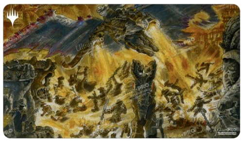Ultra PRO - Outlaws of Thunder Junction Playmat Ft. Pitiless Carnage for Magic: The Gathering, Limited Edition Unique Artistic Collectible Card Gaming TCG Playmat Accessory