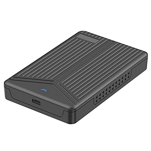 Liseng Boîtier de disque dur externe USB 3.1 vers SATA pour SATA I/II/III/HDD/SSD 2,5 pouces, prend en charge le disque dur de 15 mm d'épaisseur, 8 To de stockage Cover