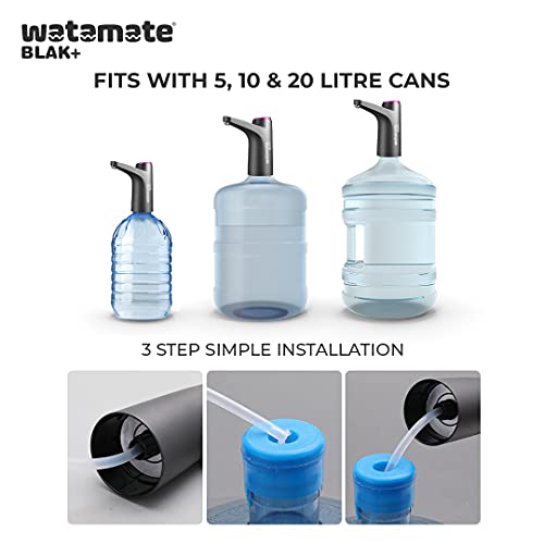 Image of Blak Plus Wireless Automatic Water Dispenser Pump with Rechargeable Battery for 20 litre water cans