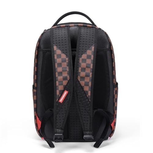 Sprayground Far Out DLXSV Backpack, 18x6x11.5 inches, Durable Water-Resistant Faux Leather, Multiple Compartments, Laptop Sleeve, Travel-Friendly3
