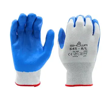SHOWA 545 Nitrile Palm Coated A2 Cut Resistant Safety Glove with HPPE Liner, 13-Gauge, X-Large (12 Pair)