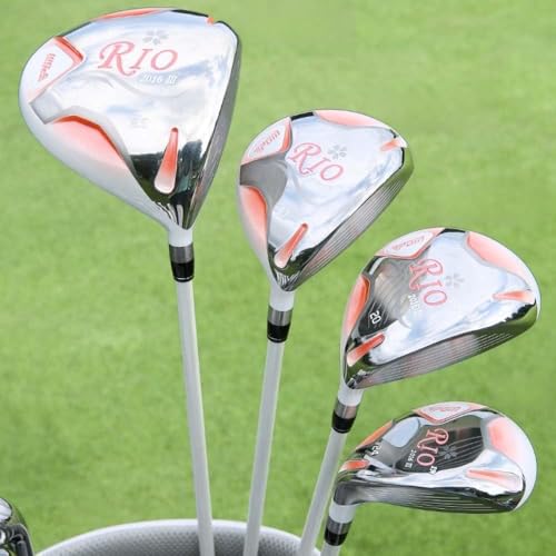 Bois de fer hybride de golf pour femme sur le parcours de golf
