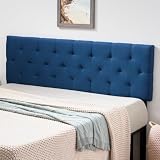 LUCID Cobalt Diamond Tufted Queen