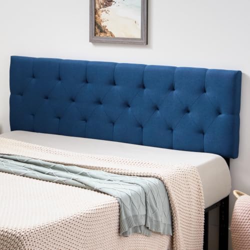 Lucid Mid-Rise Upholstered Headboard - Diamond Tufted - Padded Polyester