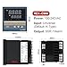 REX-C900 Digital PID Temperature Controller Universal Input 4-20mA Output Solid State Relay Industrial Thermostat(C900 Van)