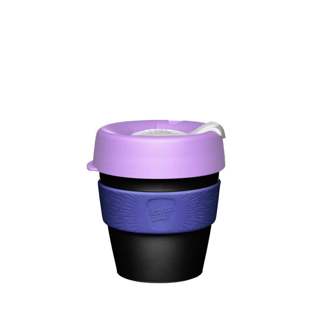 Keepcup Mallow Original, Lightweight Reusable Coffee Cup With Splashproof Sipper Lid - 8Oz/227Ml