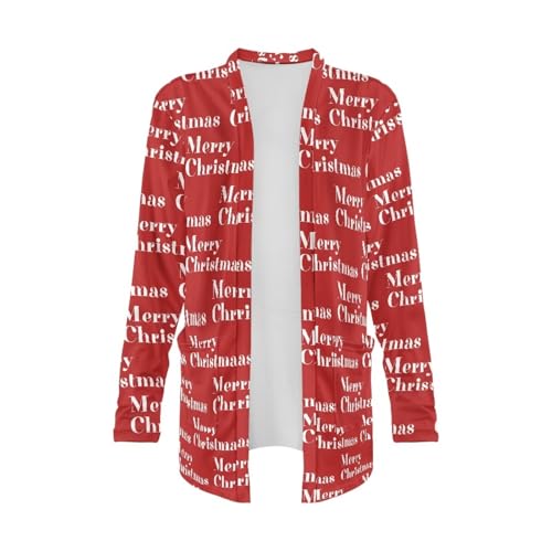 Image of Biyejit Women's Long Sleeve Open Front Cardigan Casual Loose Lightweight Cardigans with Pockets Drape Cardigan