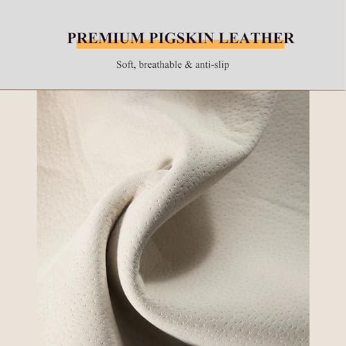 Image of 2 Pair Metatarsal Pads for Sandals | Pigskin Weight Shifting High Heel Inserts for Women | Ball of Foot Anti-Slip Comfort Pads Invisible Self-Adhesive Forefoot Shoe Insoles